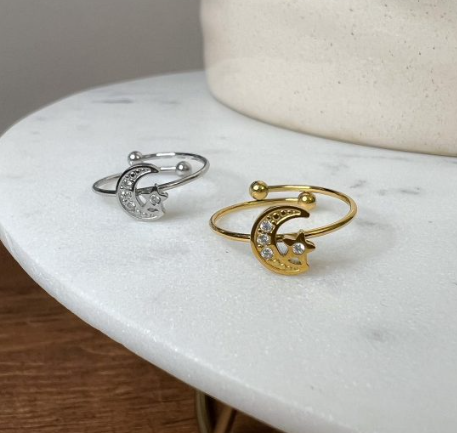 Anello Luna e Stella